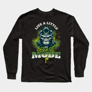 Beast Mode - Gorilla Long Sleeve T-Shirt